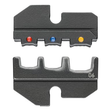KNIPEX 97 49 06 - Crimping Die For Insulated Terminals, Plug Connectors and Butt Connectors