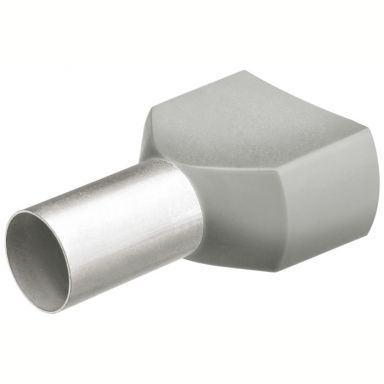 KNIPEX 97 99 371 - 18 AWG (0.75 mmРїС—Р…) Twin Wire End Ferrule With Collar
