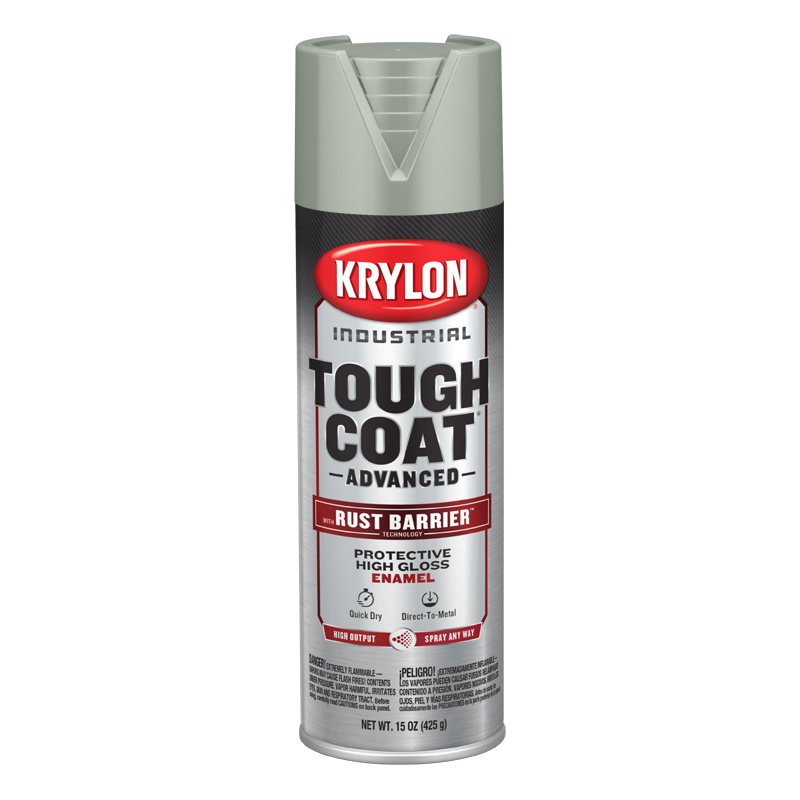 Krylon 8390 Lt Machinery Gray ASA-61 Industrial Tough Coat Rust Barrier ...