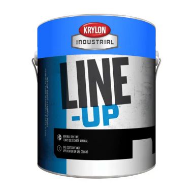 Krylon Industrial K41131881-16 Parking Lot Blue Line-Up Water-Based Pavement Striping Paint 1 Gallon