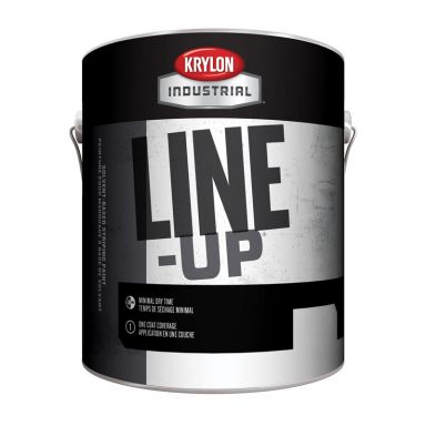 Krylon Industrial K42132920-16 Parking Lot Yellow Line-Up Solvent-Based Pavement Striping Paint 1 Ga