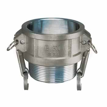 SS-B050 - 1/2" 316 Stainless Steel Type B Cam and Groove Coupling