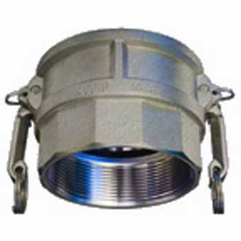 SS-D050 - 1/2" 316 Stainless Steel Type D Cam and Groove Coupling