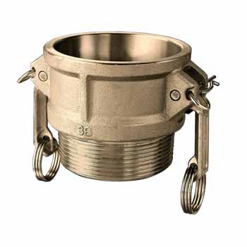 BR-B050 - 1/2" Brass Type B Cam and Groove Coupling