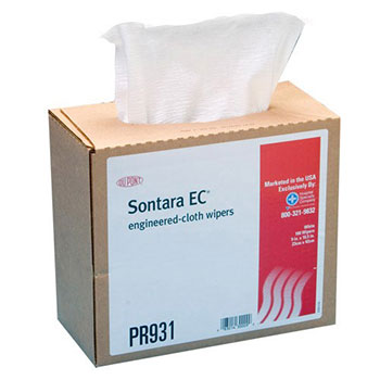 M-PR931 - Sontara EC Wipes, Creped White 9 x 16.5