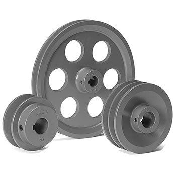 AK99H - Single Groove A Section H Bushing Sheave.