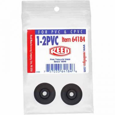 Reed 64184 2PK-1-2PVC Two packof 1-2PVC Cutter Wheels