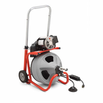Ridgid 26993 Drum Machine For 1-1/2 Inch To 4 inch Drain Lines Model K-400