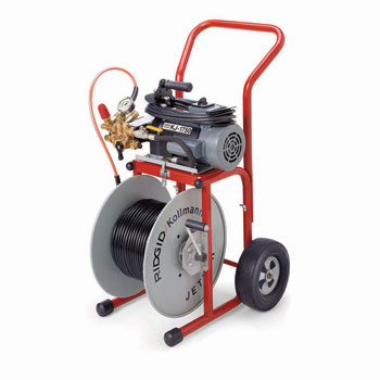 Ridgid 67332 KJ-1750-Sc Water Jetter with H10 Cart