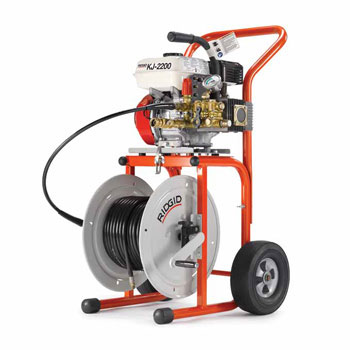 Ridgid 63877 Gas Water Jetter Model KJ-2200