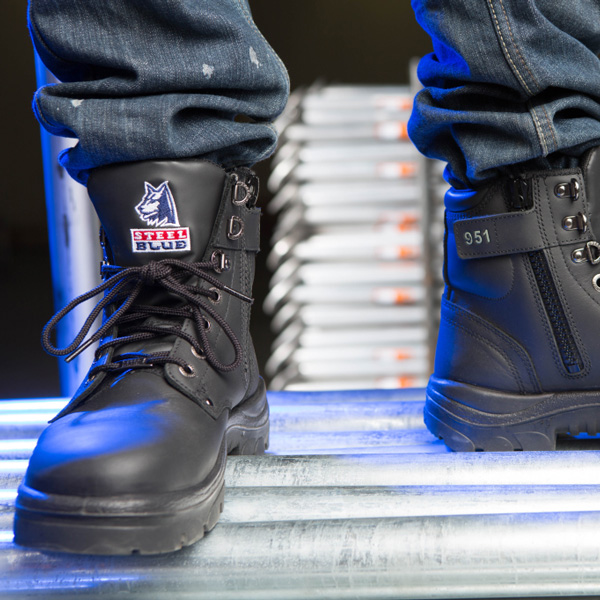 Steel Blue Work Boots