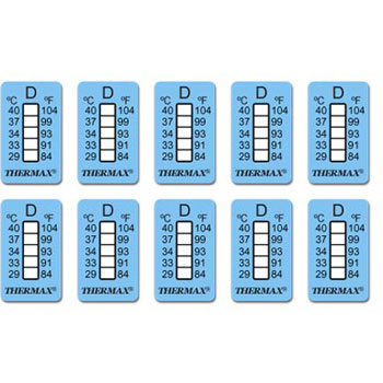 Tempil THE05S-B Thermax 5 Level Strips - B [120F-160F] - 26519