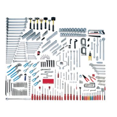 Wright Tool 102, 445 Pc Mega Fractional Master Set, Tools Only