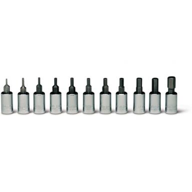 Wright Tool 205 1/4 Drive 11 Piece Hex Set 1/16-Inch-5/16-Inch