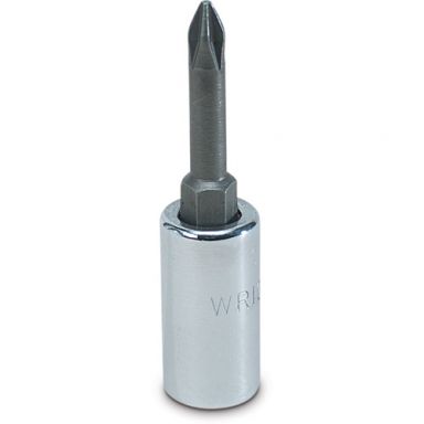 Wright Tool 2265 1/4 Drive #1 Phillips Screwdriver Bit & Socket
