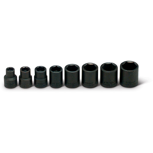 Wright Tool 313 3/8-Inch Drive 8 Piece Impact Socket Set 5/16-Inch - 3/ ...