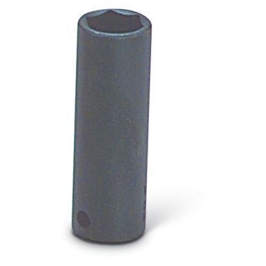 Wright Tool 33508 3/8 Drive 1/4-Inch 6 Point Black Industrial Deep Socket