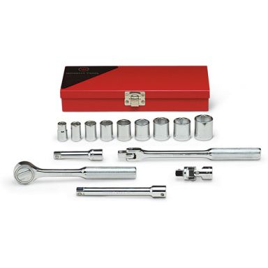 Wright Tool 335 3/8 Drive 14 Piece 6 Point Standard Socket Set