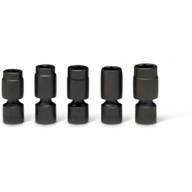 Wright Tool 351 3/8 Drive 5 Piece Metric Universal Power Socket Set 10mm - 15mm