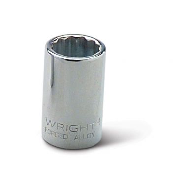 Wright Tool 41-09MM 1/2-Inch Drive 9mm 12 Point Chrome Metric Socket