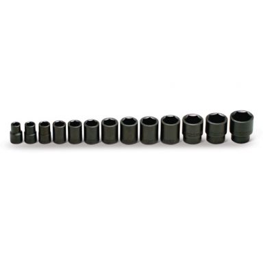 Wright Tool 415 1/2-Inch Drive 13 Piece Impact Socket Set 7/16-Inch - 1-1/4-Inch