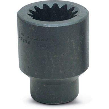 Wright Tool 5828 #5 Spline Drive 7/8-Inch 6 Point Standard Impact Socket