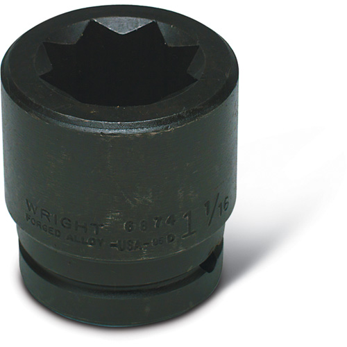 Wright Tool 6878 3/4-Inch Drive 1-3/16-Inch 8 Point Double Square ...