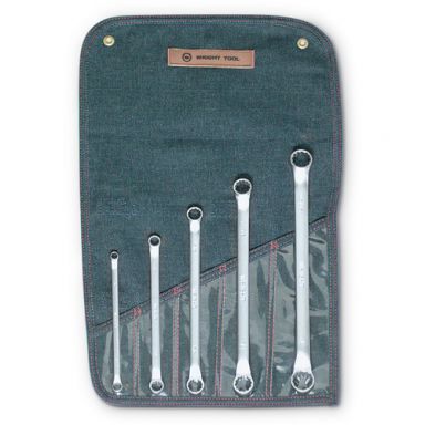 Wright Tool 747 5 Piece Box Wrench Set 5/16-Inch - 7/8-Inch