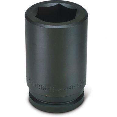 Wright Tool 849-100MM 1-1/2 Drive 100mm 6 Point Metric Deep Impact Socket