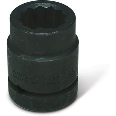 Wright Tool 8724 1-Inch Drive 3/4-Inch 12 Point Impact Socket