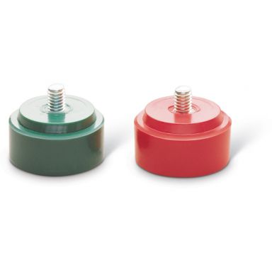 Nupla 9036 1.375 inch Replaceable Holder Tip Flat Green Tough Hardness