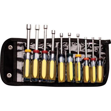 Wright Tool 9214 11 Pc Nut Driver Set 3/16"-5/8"