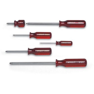Wright Tool 9462 6 Pc Srewdriver Set