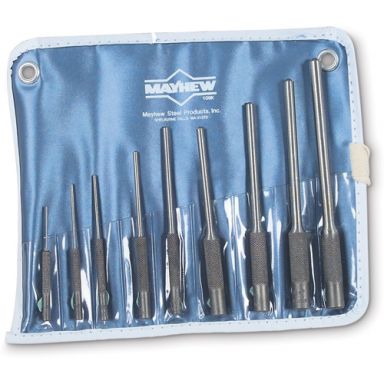 Mayhew 9681 9 Piece Pilot Punches Set