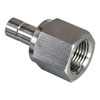 N2430-02-02-SS Hydraulic Fitting 02STDPIPE-02FNPT Straight Stainless Steel