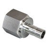 N2431-04-04-SS Hydraulic Fitting 04STDPIPE-04FGA Straight Stainless Steel