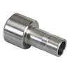 N2432-08-08-SS Hydraulic Fitting 08STDPIPE-08BW Straight Stainless Steel
