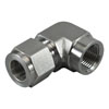N2502-06-04-B Hydraulic Fitting 06 IN-04FNPT 90 Elbow Brass