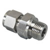 N7013-08-06-SS Hydraulic Fitting 08 IN-06MBSPP Form B Stainless Steel
