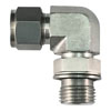 N7202-04-04-NWO-B Hydraulic Fitting 04 IN-04MBSPP 90 Elbow Brass