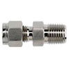 NS2404-08-12-SS Hydraulic Fitting 08 IN-12MNPT Stainless Steel