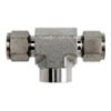 NS2602-12-12-12-SS Hydraulic Fitting 12 IN-12 IN-12FNPT Stainless Steel