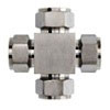 NS2650-04-04-04-04-SS Hydraulic Fitting 04 IN-04 IN-04 IN-04 IN Stainless Steel Cross