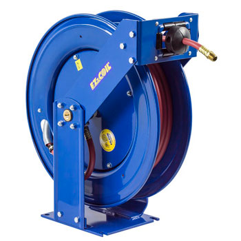 COXREELS EZ-TMP-550 - Safety Series Truck Mount Spring Rewind Hose Reel for  air/water