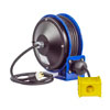 COXREELS PC10-3012-B - Compact efficient heavy duty power cord reel with a quad "4 Plug" industrial receptacle