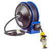 COXREELS PC10-3016-D - Compact efficient heavy duty power cord reel with a fluorescent tube light with tool tap