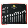 M958 Cougar Pro 18 Piece Full Polish Combination Wrench Set Metric (7mm to 24mm)