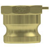 Dixon G100-A-BR 1 inch Brass  Male Adapter x Female NPT Cam and Groove