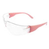ERB Lucy Pink Clear Anti-Fog Safety Glasses - 17946