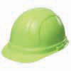 ERB Safety 19130 - Omega II Standard Cap  Hi Viz Lime Hard Hat